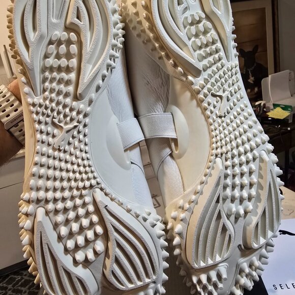 Puma Mostro Leather Frosted Ivory 402273-02 Mens Size 12 Shoes Sneakers - Picture 9 of 15